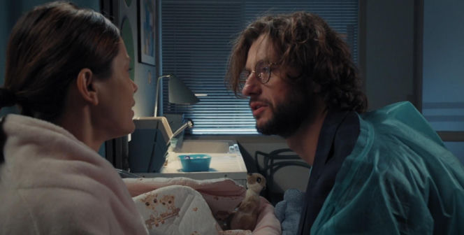 M jak miłość odc. 1915. Kasia (Paulina Lasota), Mariusz (Mateusz Mosiewicz), córka Zosia