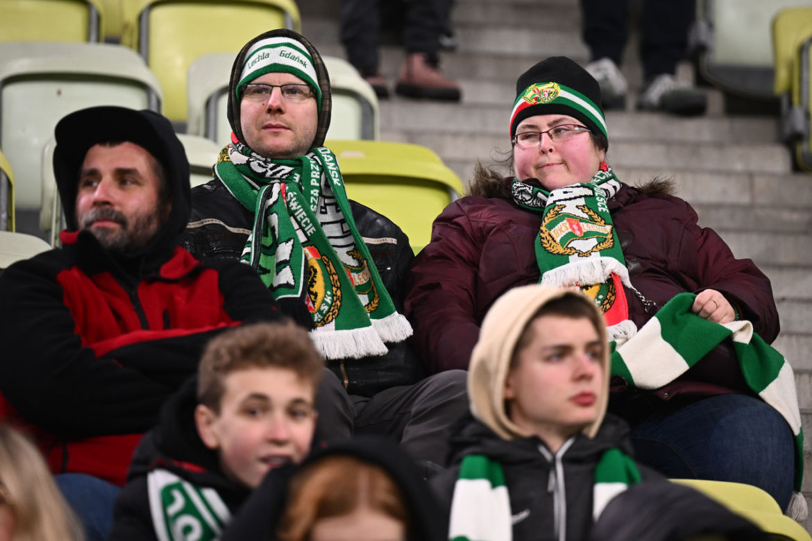 Kibice na meczu Lechia - Śląsk. Zobacz zdjęcia z trybun!