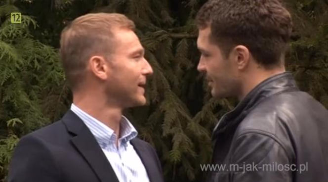 M jak miłość. Tomek Chodakowski (Andrzej Młynarczyk), Andrzej Budzyński (Krystian Wieczorek)