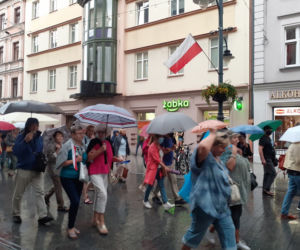 Lex TVN - Protest w Łodzi