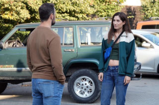 Barwy szczęścia, odcinek 3310. Marcin Kodur (Oskar Stoczyński), Celina (Orina Krajewska)