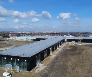 Postępy na budowie lotniska w Radomiu - marzec 2021
