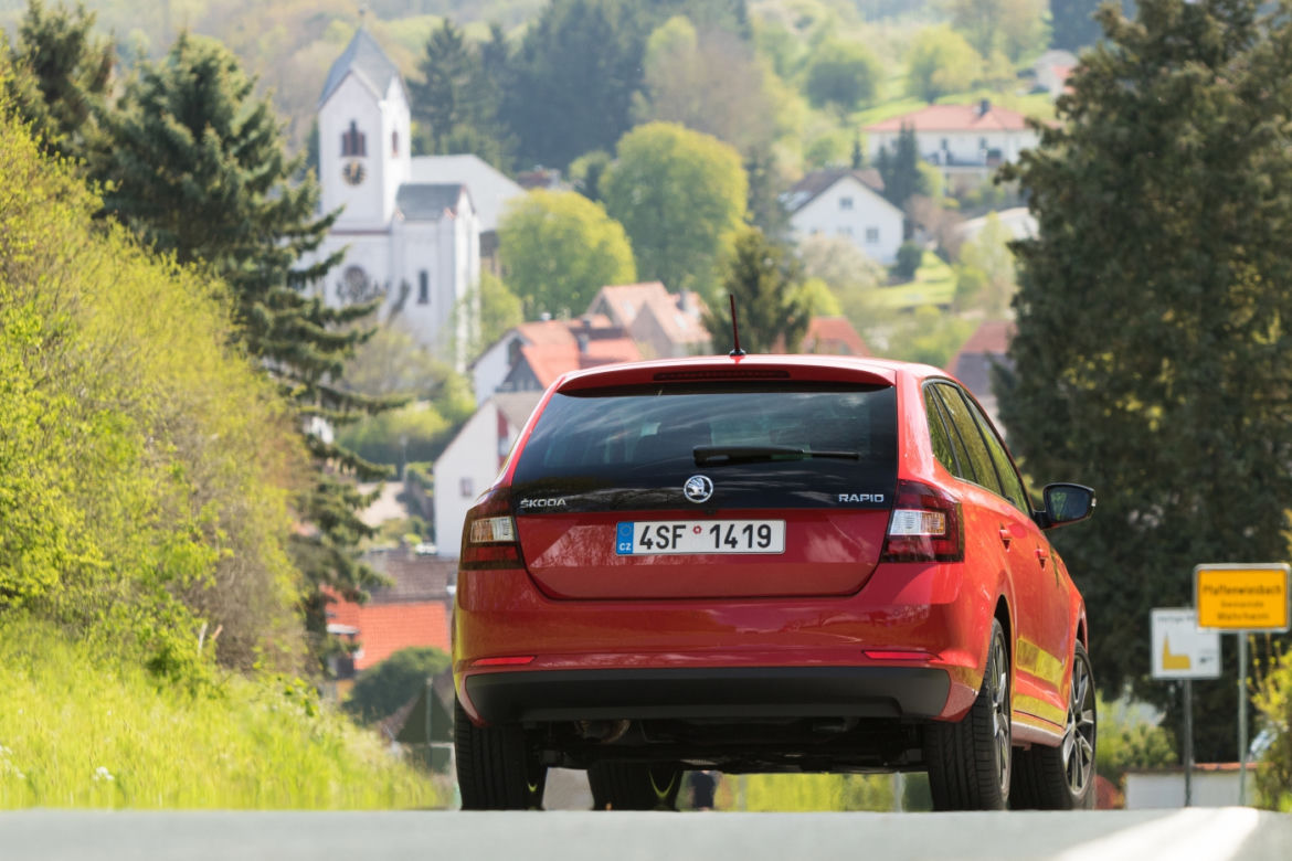 Skoda Rapid Spaceback lifting 2017