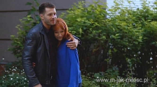 M jak miłość. Agnieszka (Magdalena Walach), Tomek (Andrzej Młynarczyk)