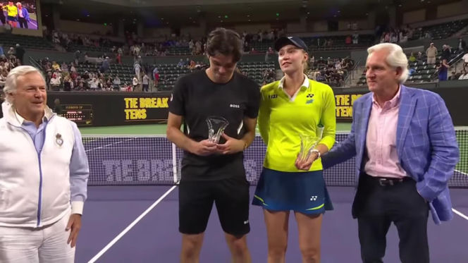 Jelena Rybakina zmolestowana na korcie?!