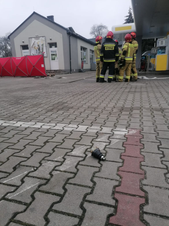 Wybuch na stacji paliw w Zgorzelcu! Zginął pracownik wykonujący remont