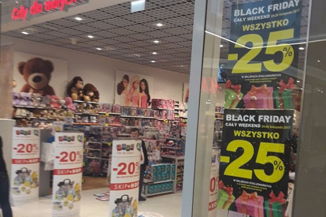Black Friday dla dzieci: SMYK, 5-10-15, H&M, empik