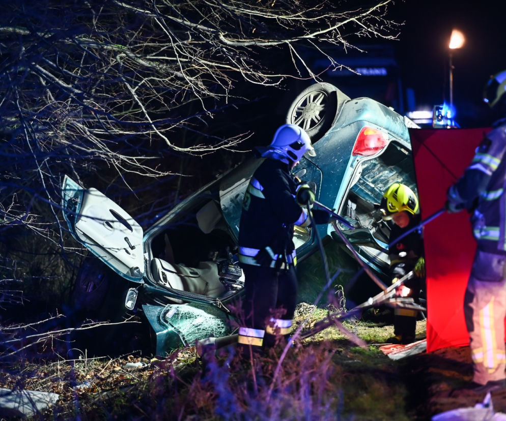 Tragedia w Jabłowie. Kierowca nie miał szans przeżyć tego wypadku
