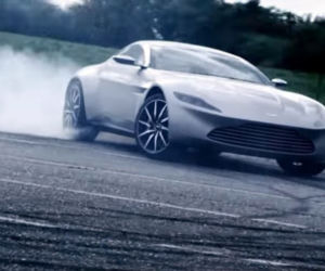 Aston Martin DB10 zabrany na tor