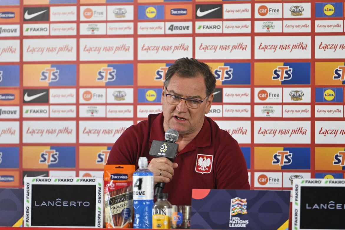 Konferencja reprezentacji Polski: Jan Urban i Wiktor Nowak