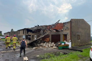 Nawałnice pustoszą Wielkopolskę. Zerwane dachy, powalone drzewa