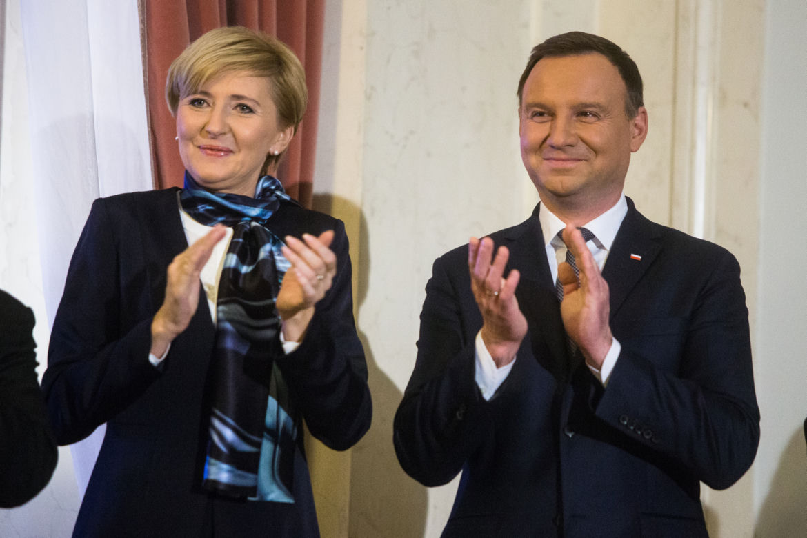 Tak całują Dudowie