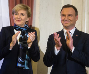 Tak całują Dudowie
