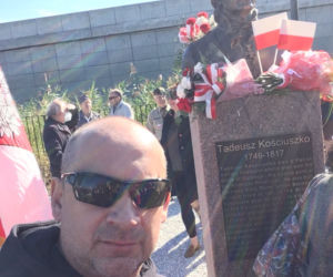 Tadeusz Kościuszko stanął na Greenpoincie