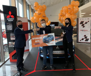 Bartek odebrał Mitsubishi Space Star od Radia ESKA!	