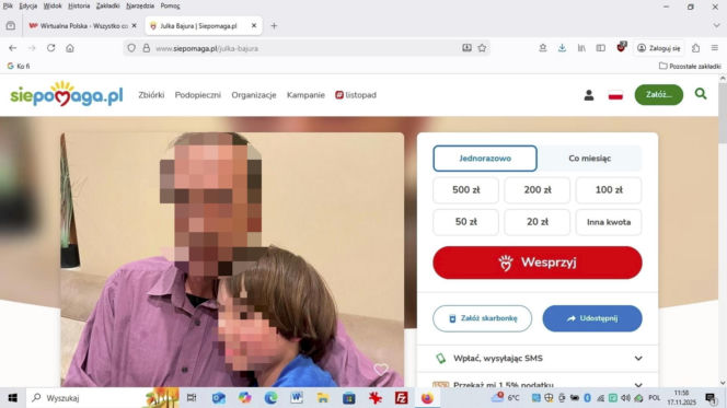 Spaliła kwasem ucho Julii. Rodzina broni wyrodnej matki, która latami torturowała 10-latkę