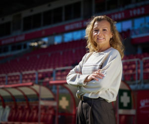Stadion Widzewa otwiera się na seniorów. „Nie mogłam przejść obojętnie wobec tych liczb”