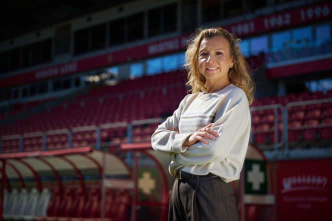 Stadion Widzewa otwiera się na seniorów. „Nie mogłam przejść obojętnie wobec tych liczb”