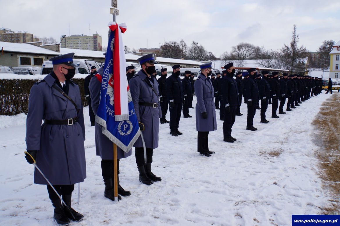 Nowi policjanci na Warmii i Mazurach