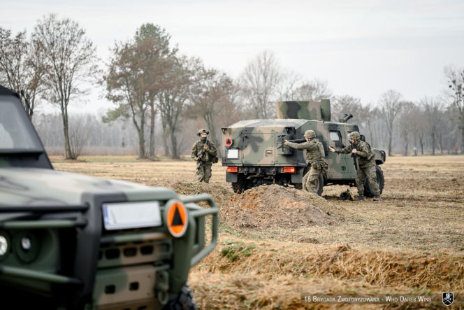 18. Brygada Zmotoryzowana w budowie. Kiedy osiągnie pełną gotowość i jaki sprzęt otrzyma?