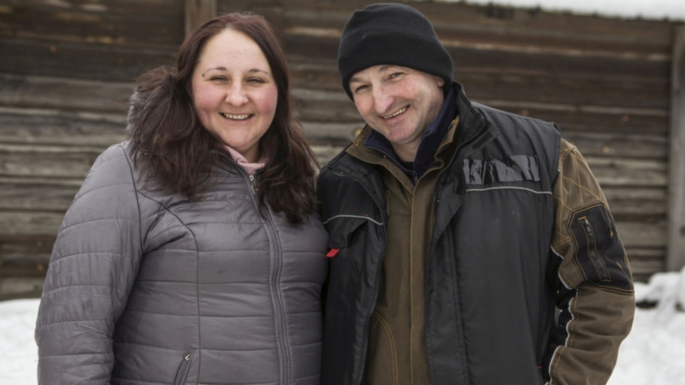 Agnieszka i Jarek Rogalscy z serialu Rolnicy. Podlasie