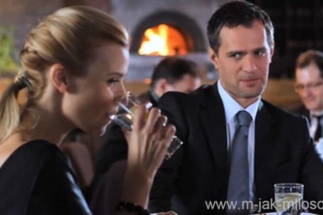 M jak MIŁOŚĆ odc. 987. Małgosia (Joanna Koroniewska), Michał Łagoda (Paweł Okraska)