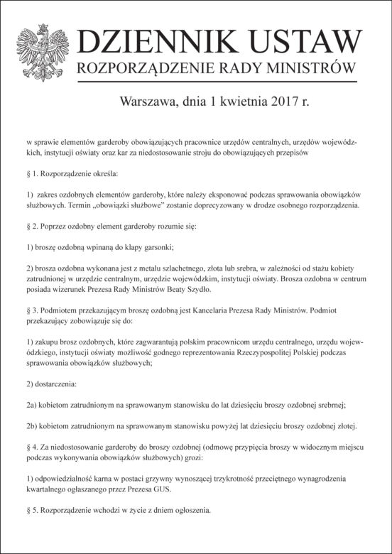 Broszki Szydło