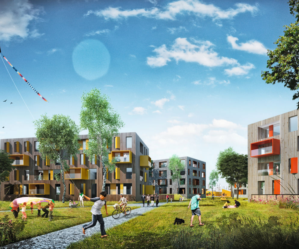 Zespół Silo w Jaworznie projektu Horizone Studio