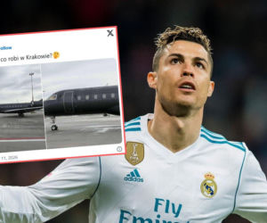 Tajemnicza wizyta odrzutowca Ronaldo w Polsce
