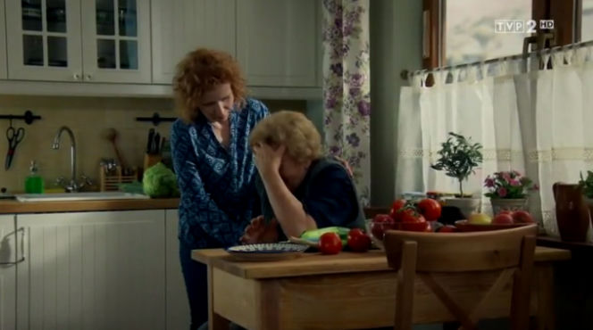 M jak miłość odcinek 1312, Barbara (Teresa Lipowska), Ewa (Dominika Kluźniak)