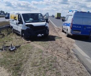 Zablokowana S5 koło Leszna. Po zderzenie kilku aut 
