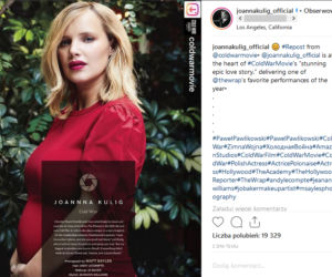 Joanna Kulig zostanie w Hollywood 
