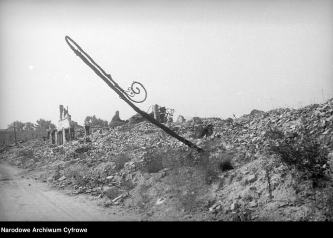 Ruiny byłego getta warszawskiego