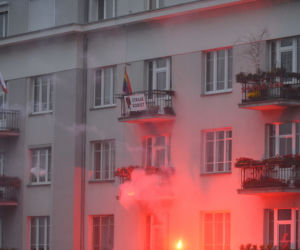 Spalone mieszkanie podczas marszu niepodległościowego