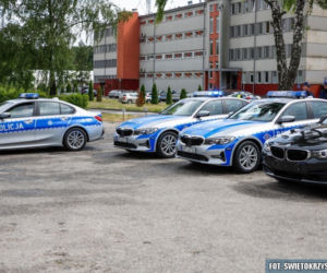Świętokrzyska policja odebrała nowe radiowozy