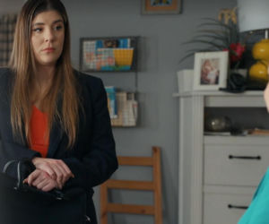 Barwy szczęścia odc. 3382. Lucyna (Grażyna Zielińska), Agata (Natalia Zambrzycka)