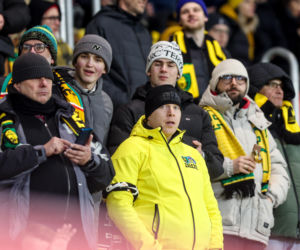 GKS Katowice - Legia Warszawa: Zdjęcia kibiców z meczu 21. kolejki PKO BP Ekstraklasy