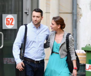 Hotel 52. Sara (Klaudia Halejcio), Tomasz (Filip Bobek)