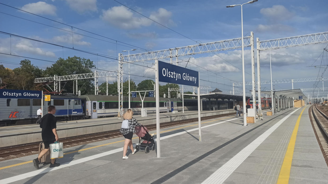 Dworzec Główny - postępy przy budowie