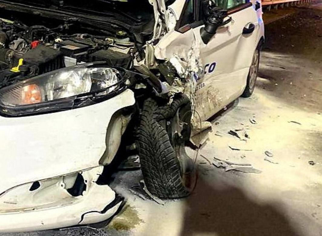 Wypadek na trasie S8 w Nadarzynie