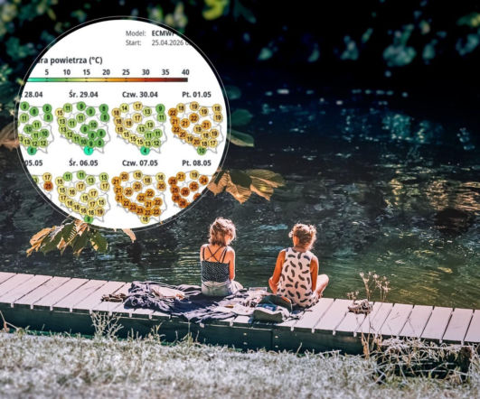 Majówka 2026 pod znakiem wysokich temperatur. IMGW pokazało najnowsze mapy pogodowe