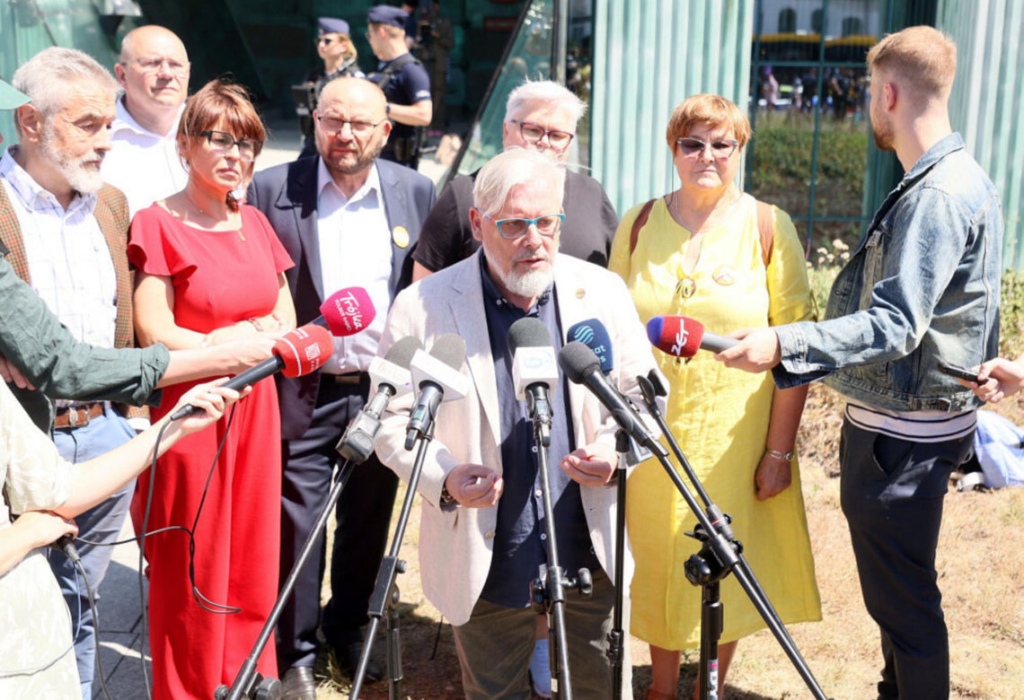 Protesty pod Sądem Najwyższym