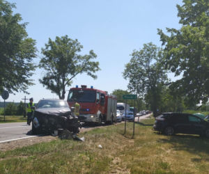 Ploski. Karambol na DK 19. Dwie osoby ranne [ZDJĘCIA]