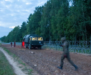 Nominki. Tak powstaje płot na granicy polsko-białoruskiej [ZDJĘCIA]