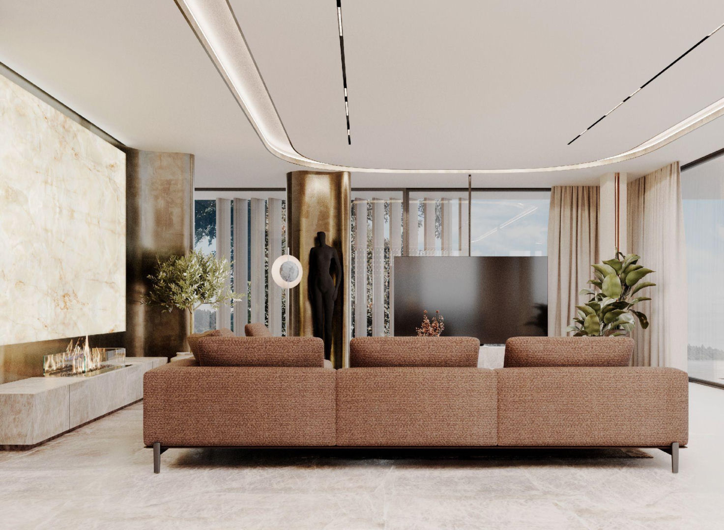 Dom nad jeziorem projektu SAAN Architects