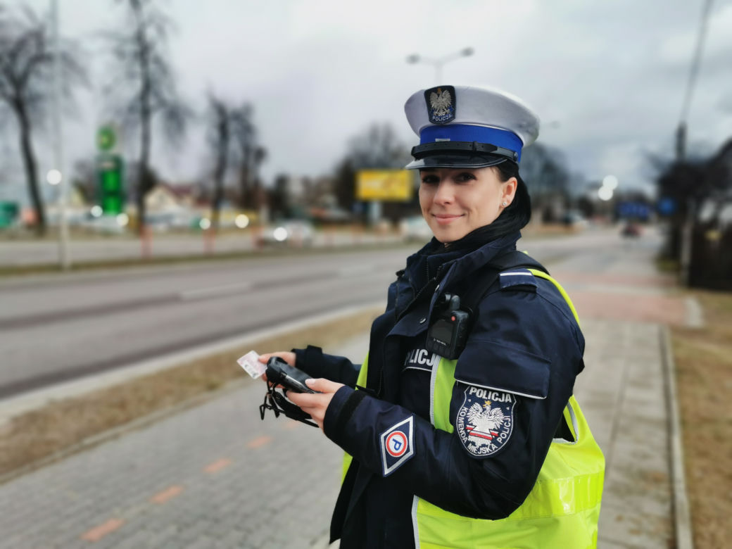 Policjantki z Komendy Miejskiej Policji w Białymstoku