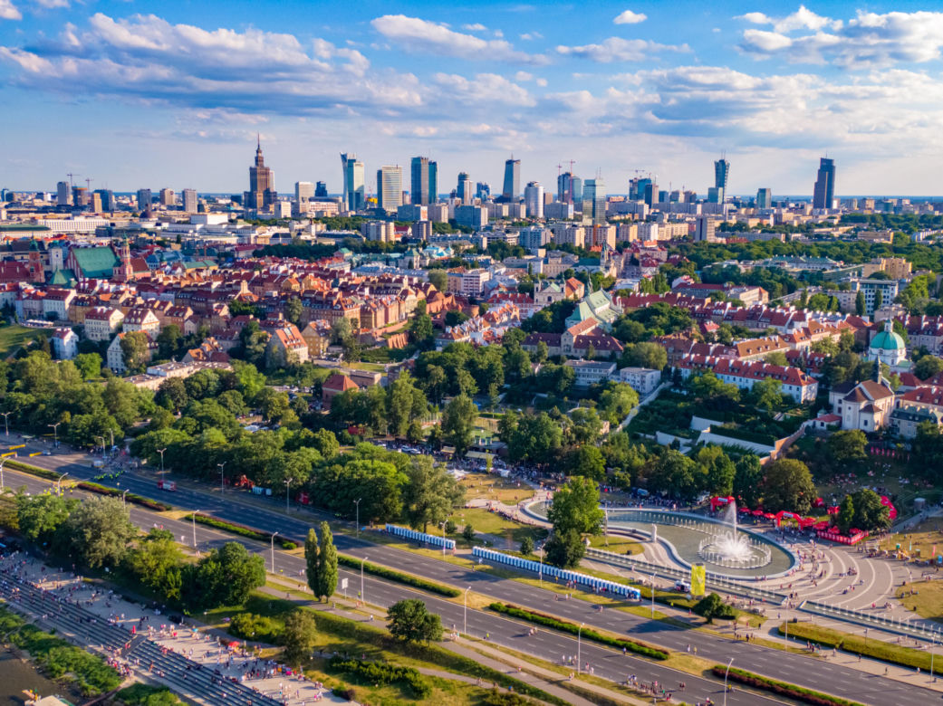 Warszawa - panorama 
