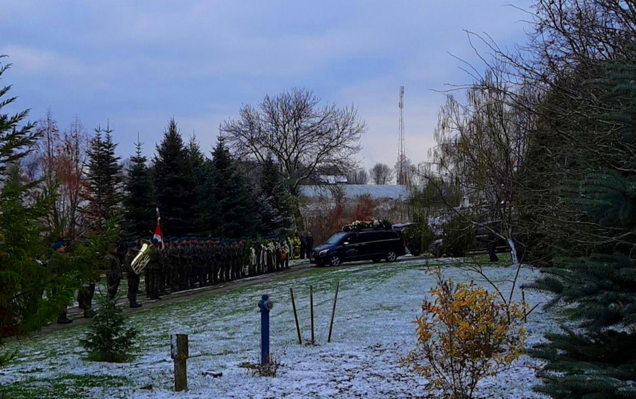 Tak żegnają  Bogusława, ofiarę wybuchu w  Przewodowie