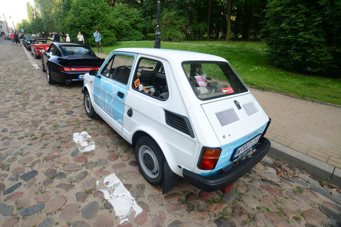 Klasyczne auta na spotkaniu Youngtimer Warsaw