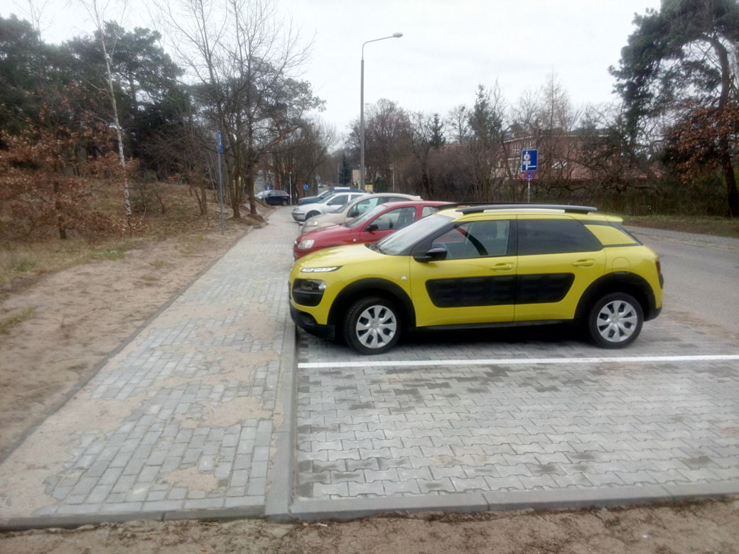 Nowe miejsca parkingowe przy ul. Podgórskiej